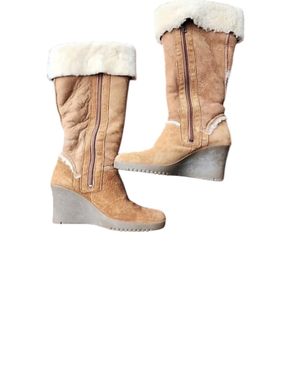 UGG Sandra Shearling Wedge boots